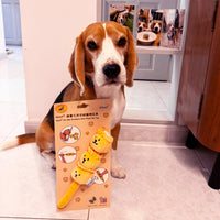 Woof_燒賣兄弟毛絨寵物玩具