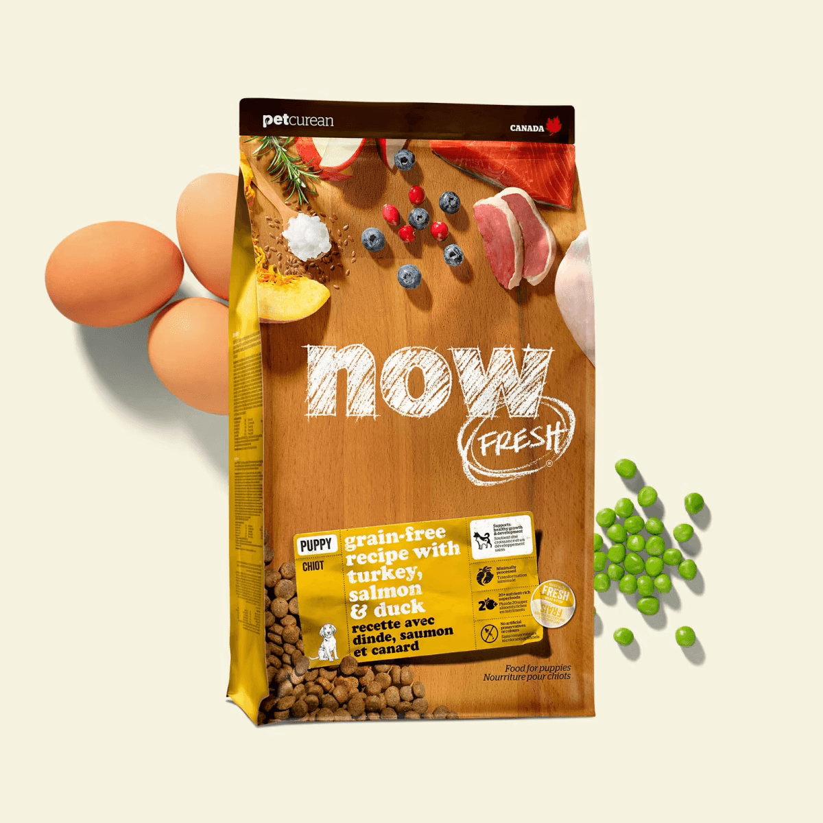 NOW FRESH 無穀物幼犬乾糧 (火雞+三文魚+鴨肉) GRAIN FREE PUPPY