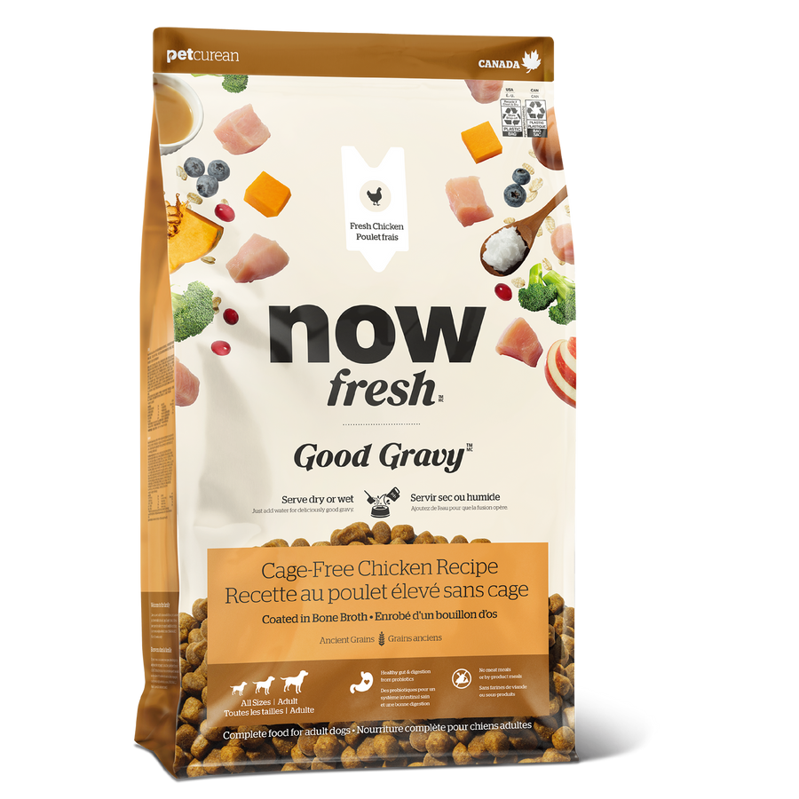NOW FRESH Good Gravy 香濃火雞骨湯外層乾糧 成犬 雞肉配方(含古代穀物)