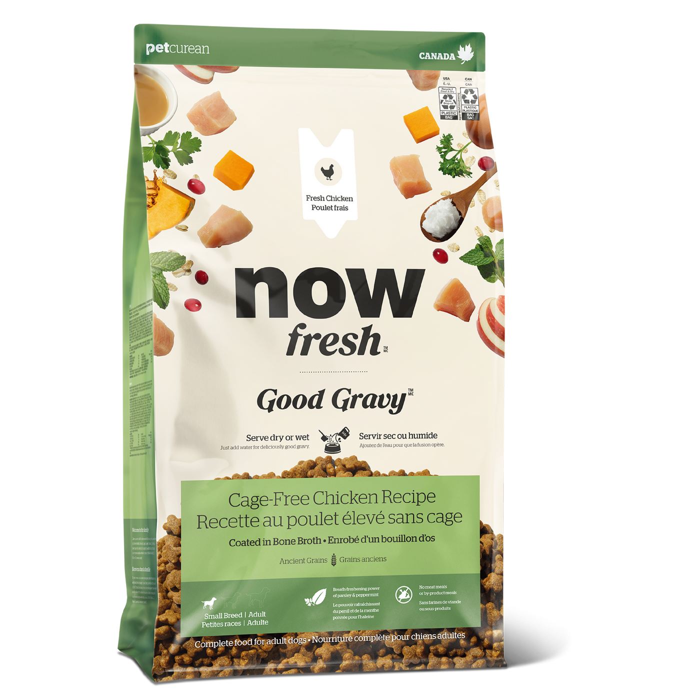 NOW FRESH Good Gravy 香濃火雞骨湯外層乾糧 小型成犬 雞肉配方(含古代穀物)