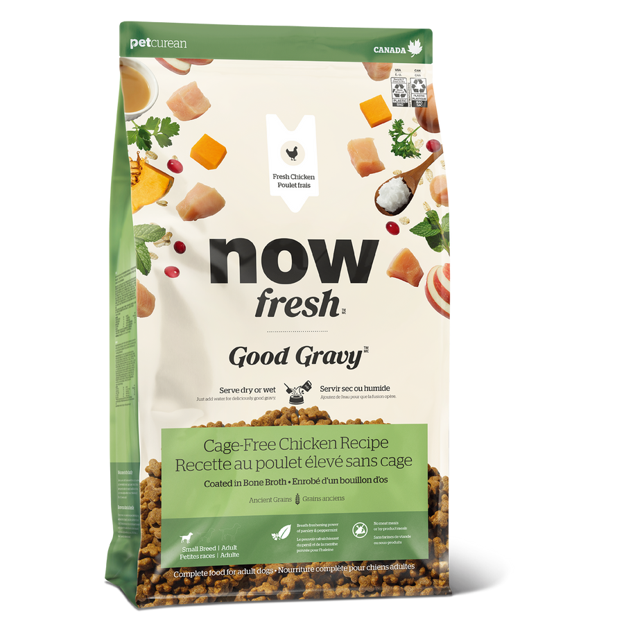 NOW FRESH Good Gravy 香濃火雞骨湯外層乾糧 小型成犬 雞肉配方(含古代穀物)