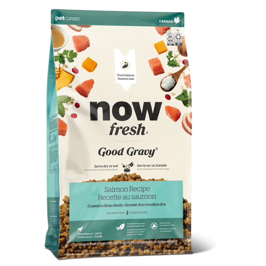 NOW FRESH Good Gravy 香濃火雞骨湯外層乾糧 小型成犬 三文魚配方(含古代穀物)