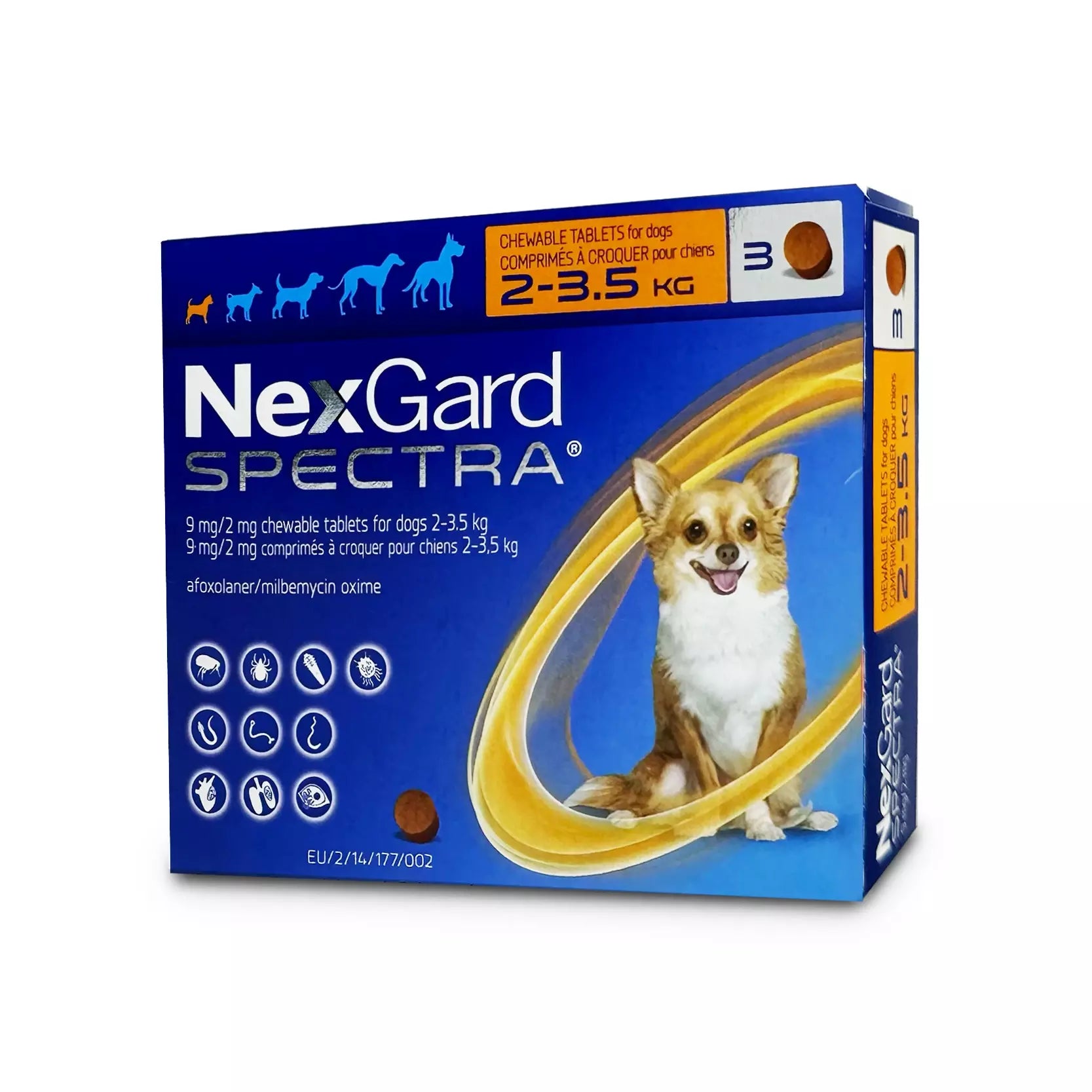 NexGard_Spectra_Chewables_For_Dogs_XS_(2-3.5kg)