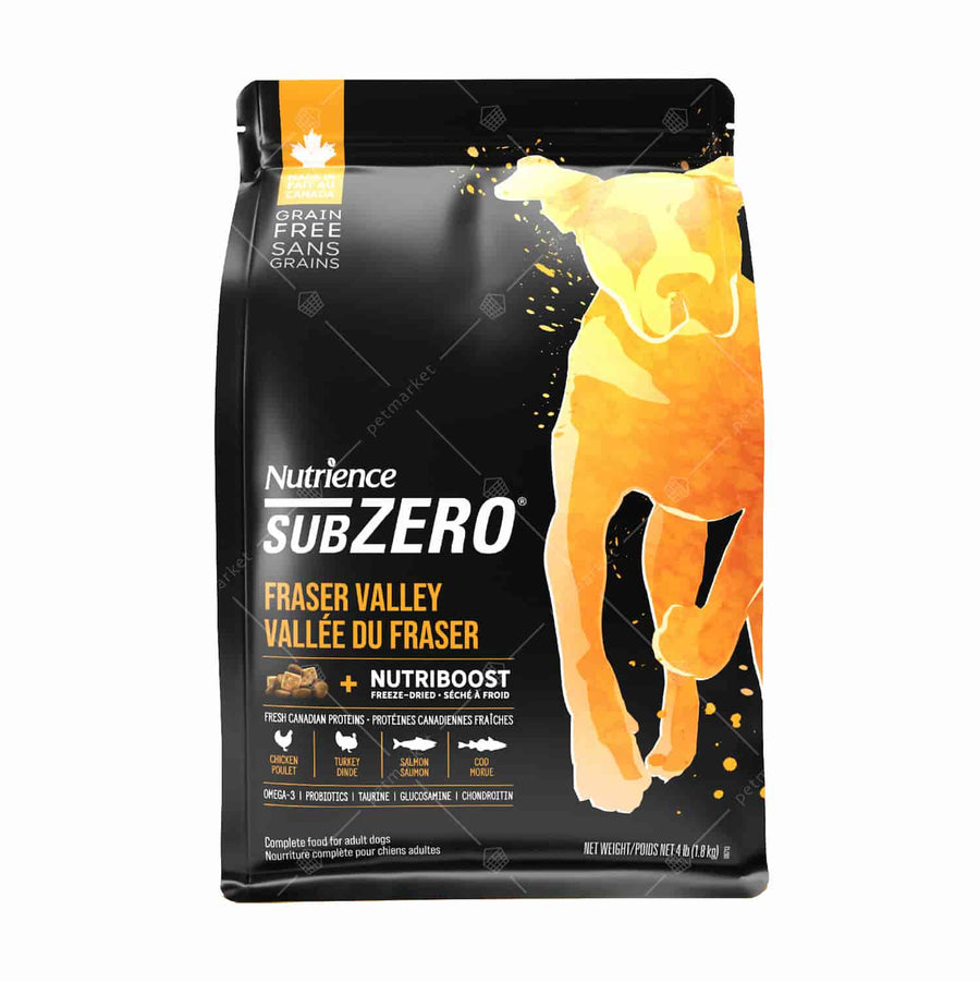 Nutrience_Sub_Zero_頂級雞肉_火雞_海魚_脫水肉粒配方_成犬