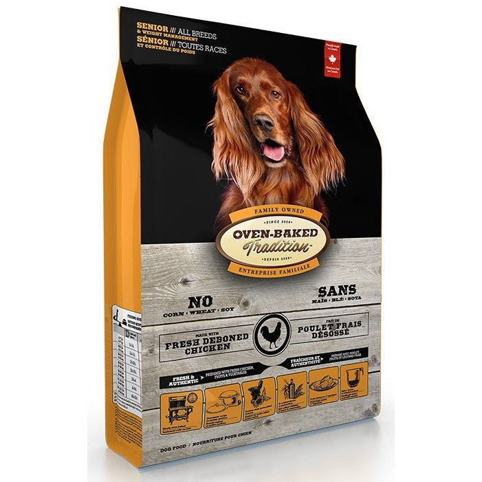 Oven Baked (奧雲寶) 低卡老犬糧 - 北美新鮮去骨走地雞及野生三文魚