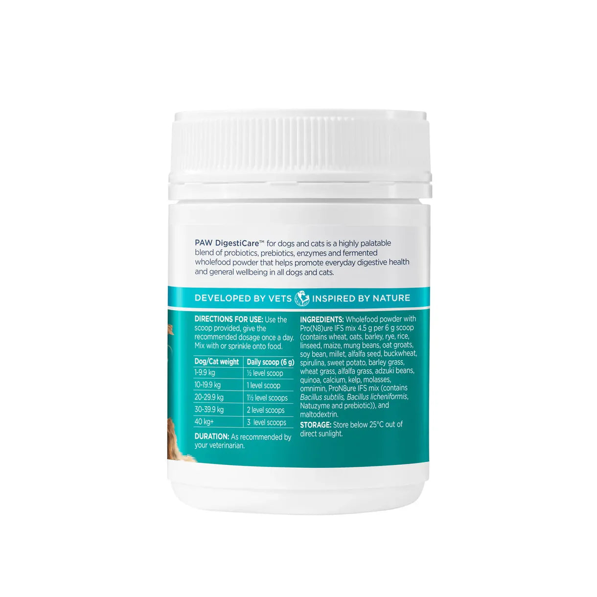 PAW DIGESTICARE 150G POWDER 腸道護理 150g 粉劑 (貓狗適用)