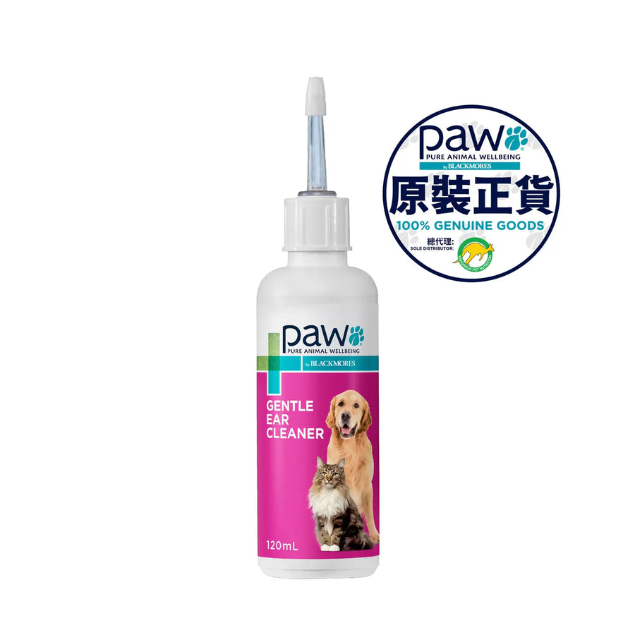 PAW By Blackmores - PAW GENTLE EAR CLEANER 120ML PAW溫和潔耳劑120ml (貓狗適用)