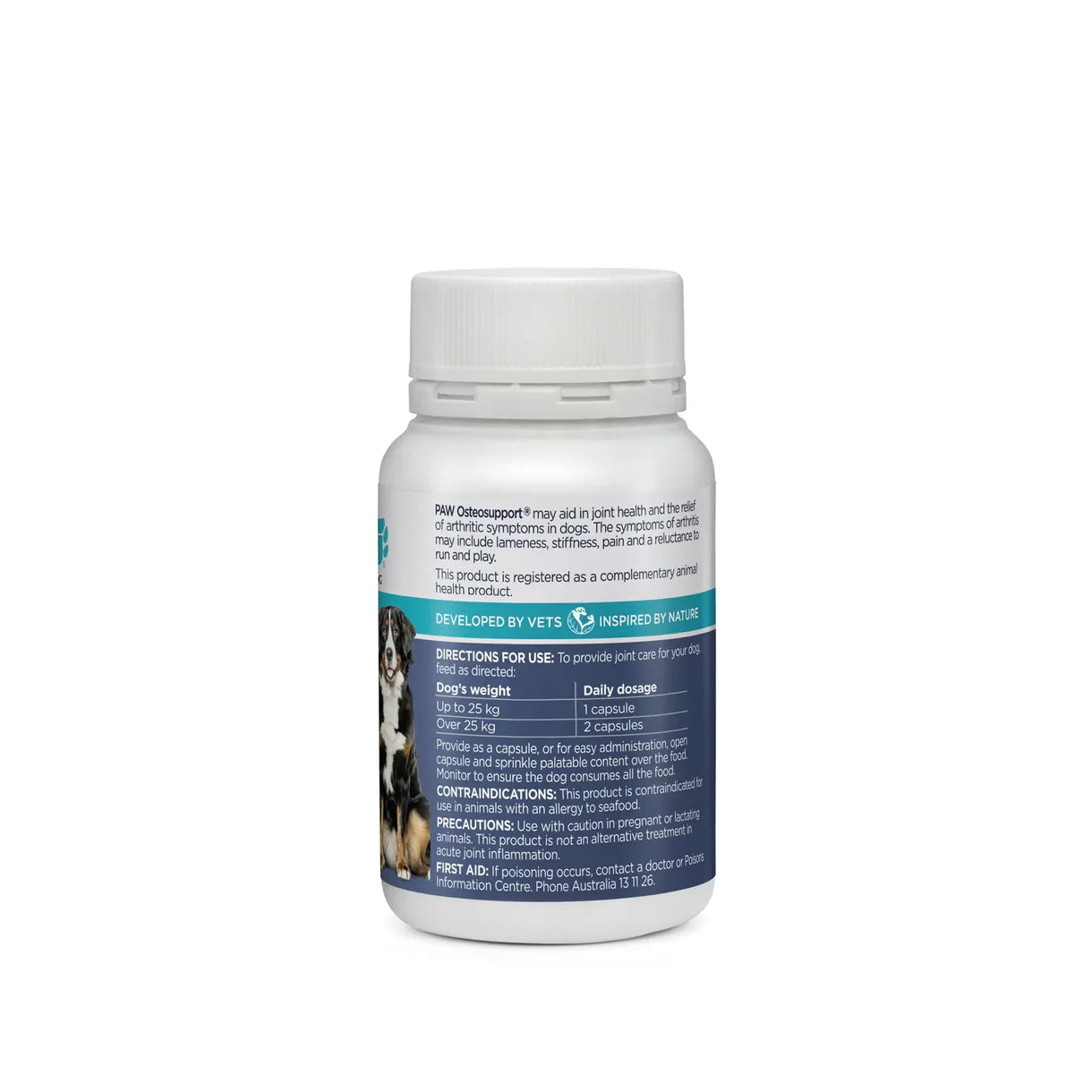 PAW OSTEOSUPPORT JOINT CARE DOGS 500mg 狗用關節進階護理配方 500mg