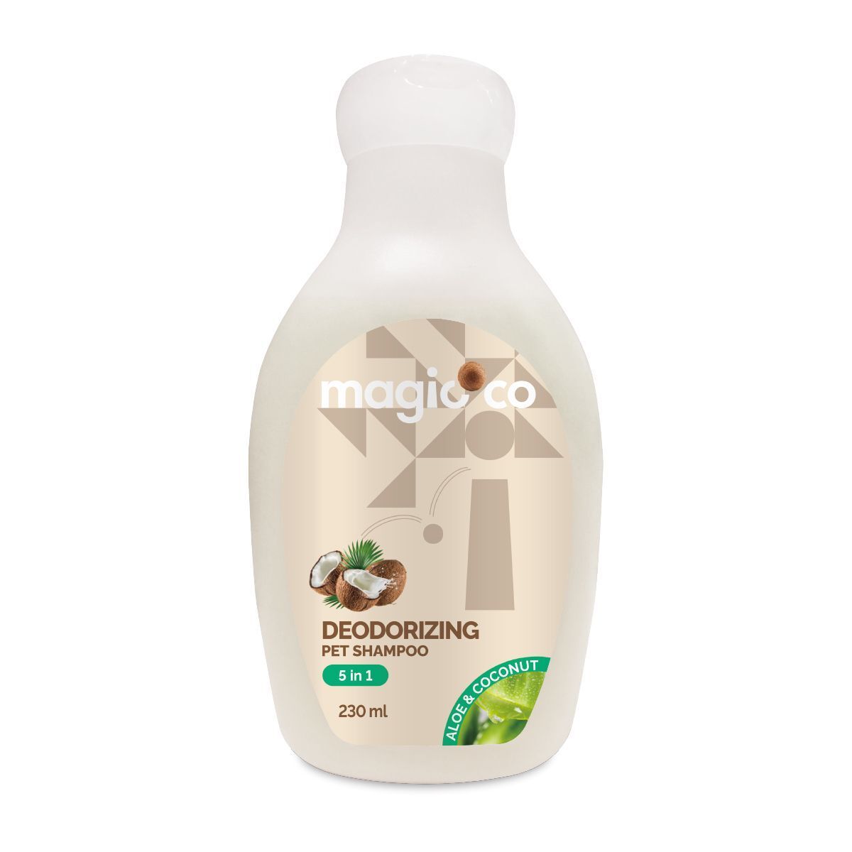 Magic CoCo Dedorizing Pet Shampoo 椰子除臭透明質酸潔毛露 (貓犬通用)