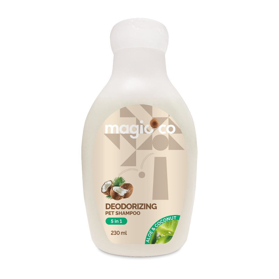 Magic CoCo Dedorizing Pet Shampoo 椰子除臭透明質酸潔毛露 (貓犬通用)