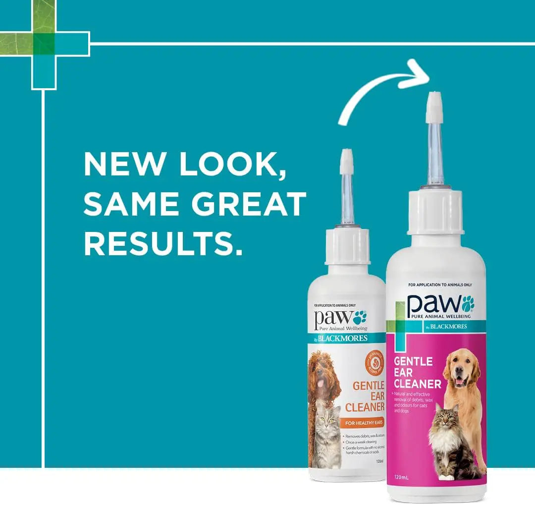 PAW By Blackmores - PAW GENTLE EAR CLEANER 120ML PAW溫和潔耳劑120ml (貓狗適用)