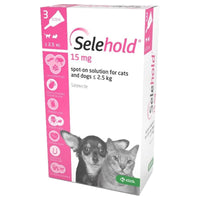 Selehold 預防寄生蟲滴劑 (3支裝)