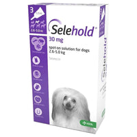 Selehold 預防寄生蟲滴劑 (3支裝)