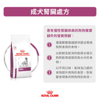 Royal Canin - VHN Dog Renal 成犬腎臟處方糧