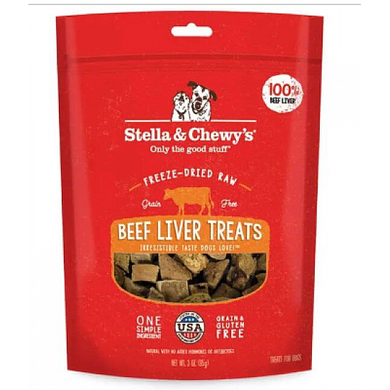 Stella & Chewy’s 單一材料-凍乾生內臟小食3oz [牛肝]