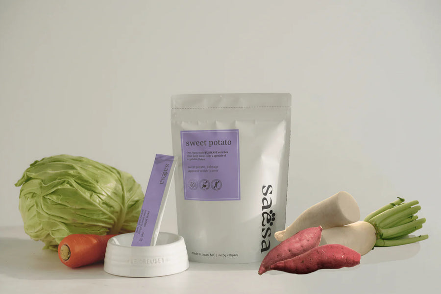 Saesa 日本無添加蔬菜拌料 - 番薯．sweet potato 5g × 10