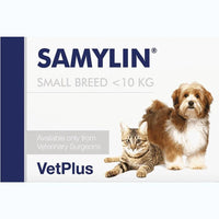 Vetplus Samylin 適肝能肝臟補充藥丸 Small breed (10KG以下小型貓狗) 30粒