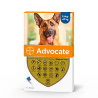 [31-01-2027] 德國拜耳 Bayer (Elanco) 犬用 Advocate 心疥爽 25-40kg