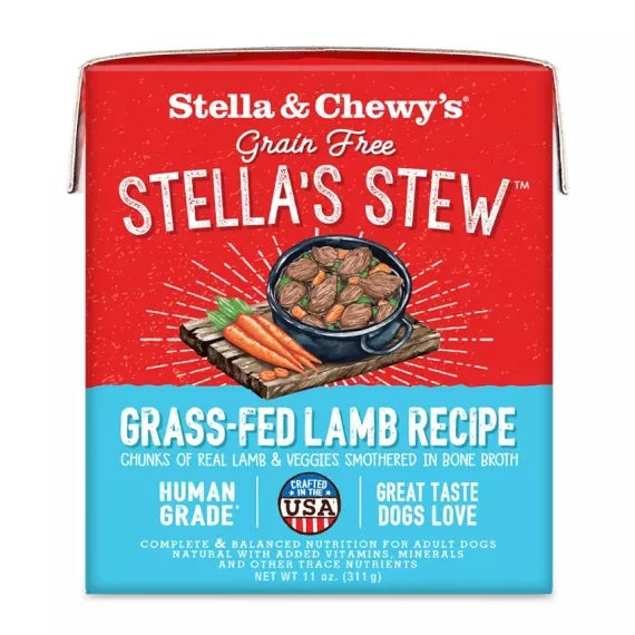 Stella & Chewy's 美國狗濕糧 - 慢煮雜錦系列 - 草飼羊肉配方 11oz