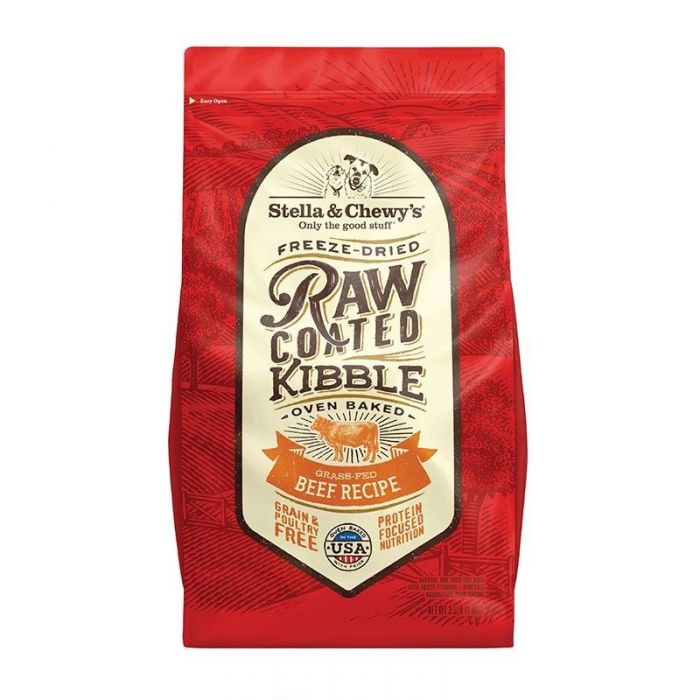 Stella & Chewy's 凍乾外層狗乾糧 - 草飼牛配方3.5lb
