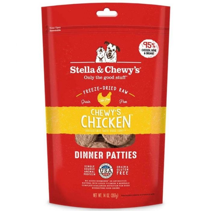 Stella & Chewy's 凍乾狗糧脫水肉餅 - 籠外鳳凰(雞肉)配方