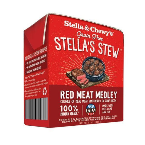 Stella & Chewy's 美國狗濕糧 - 慢煮雜錦系列 - 紅肉配方 11oz