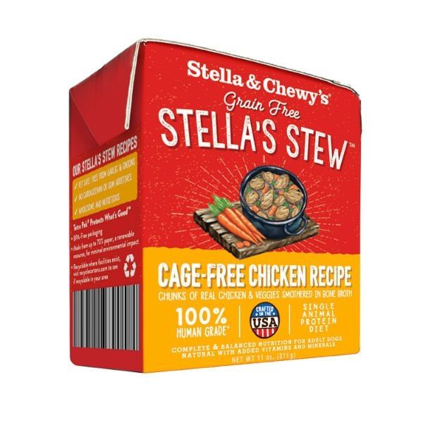 Stella & Chewy's 美國狗濕糧 - 慢煮雜錦系列 - 放養雞肉配方 11oz
