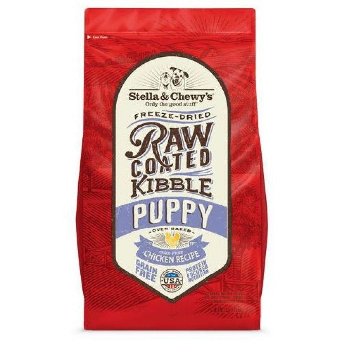 Stella & Chewy's 幼犬凍乾外層狗乾糧 - 放養雞配方 / Puppy Freeze Dried Cage Free Chicken Raw Coated Dog Dry Food