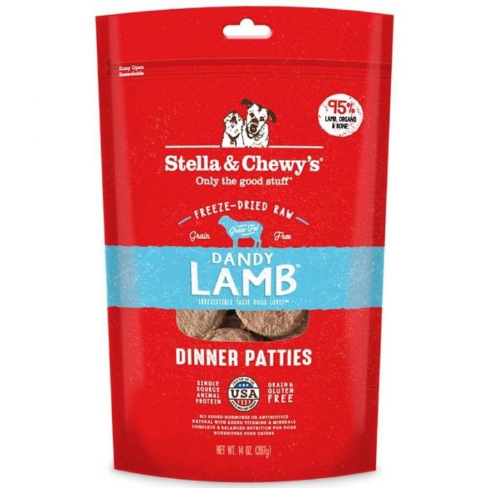 Stella & Chewy's 凍乾狗糧脫水肉餅 - 羊羊得意(羊肉)配方