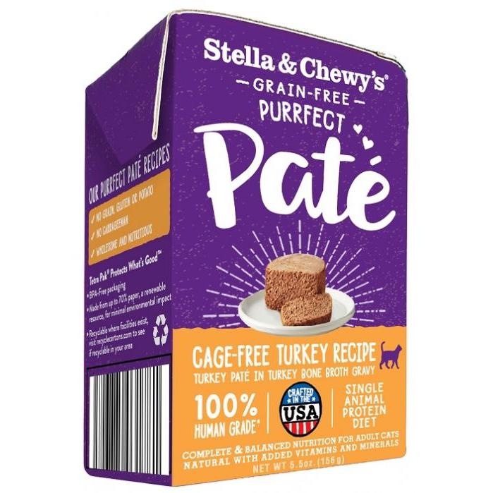 Stella & Chewy's 美國貓濕糧 - 滋味骨湯肉醬系列 - 放養火雞肉配方 5.5oz
