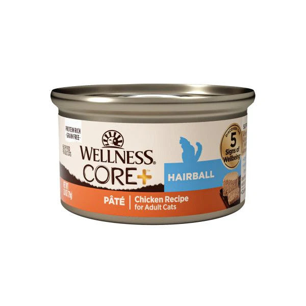 wellness_core_cat_canned_food_chicken_grain_free_recipe_for_hairball_control_2_8oz