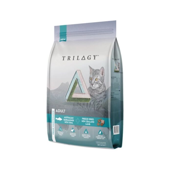 TRILOGY 無穀成貓糧 - 澳洲尖吻鱸魚及吞拿魚 + 紐西蘭羊肺凍乾