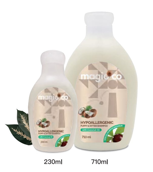 Magic CoCo Hypoallergenic Pet Shampoo 海島椰子歐洲七葉樹潔毛露 (貓犬通用)