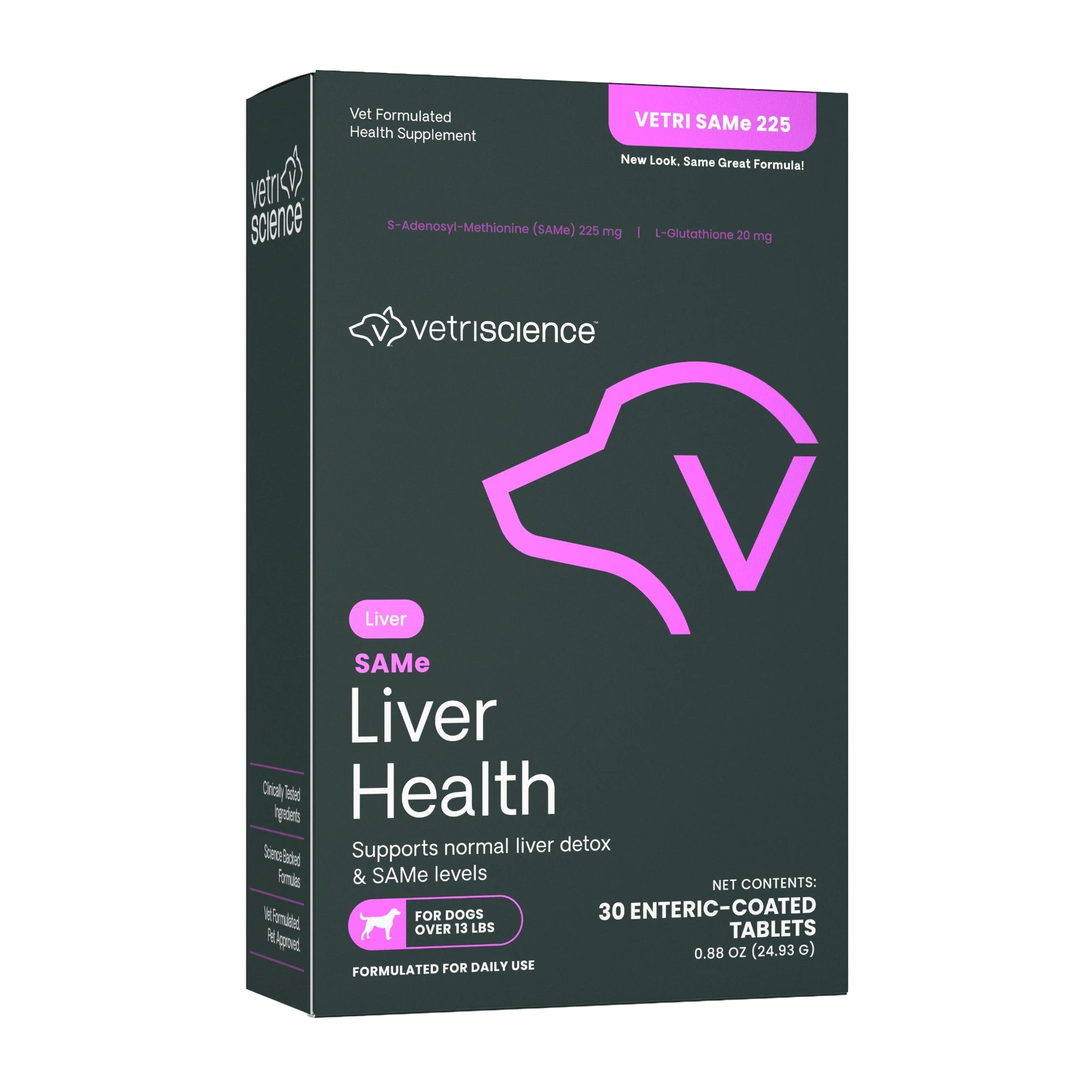 VetriScience - Vetri SAMe 225 肝臟補充劑