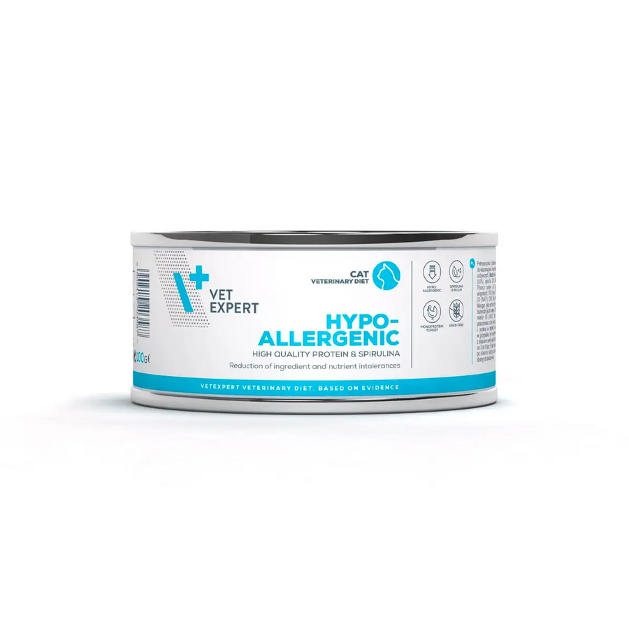 vet_expert_v_hypoallergenic_cat_can_food_100g