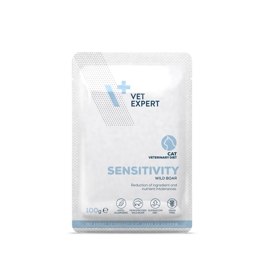 vet_expert_v_sensitivity_cat_pouch_100g