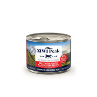 ZiwiPeak 鮮肉貓罐頭系列 - 牛肉配南太平洋魚配方