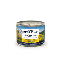 ZiwiPeak 鮮肉貓罐頭系列 - 雞肉配鯖魚配方