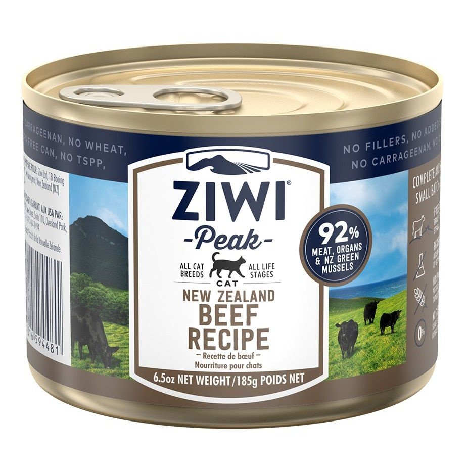 Ziwipeak 巔峰貓濕糧 - 無穀物 - 牛肉配方