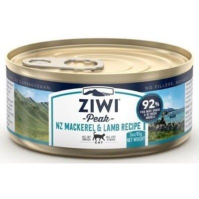 Ziwipeak 巔峰貓濕糧 - 無穀物 - 鯖魚羊肉配方