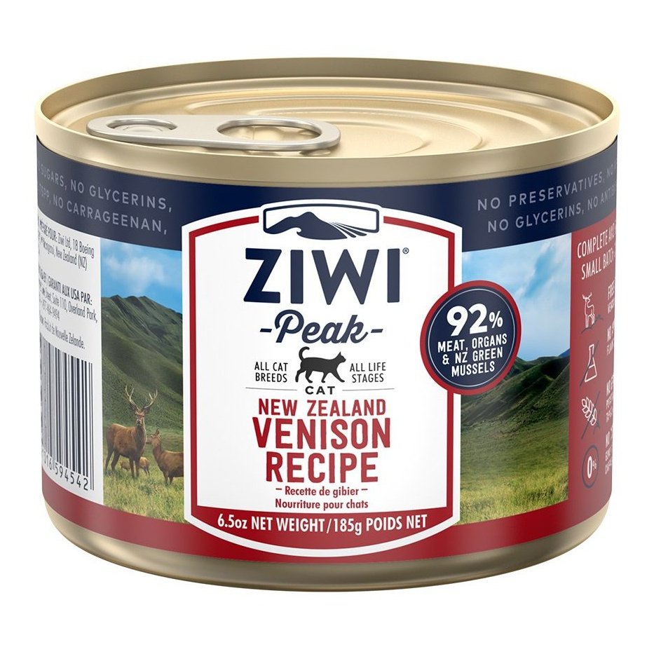 Ziwipeak 巔峰貓濕糧 - 無穀物 - 鹿肉配方