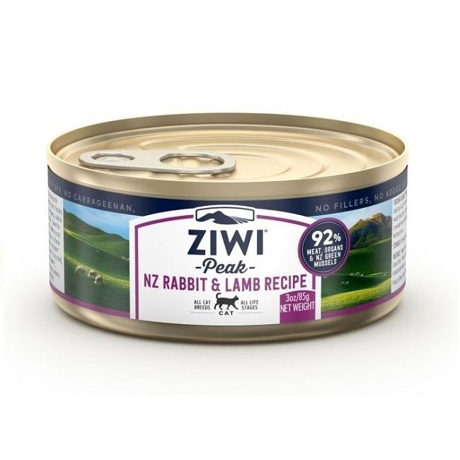 Ziwipeak 巔峰貓濕糧 - 無穀物 - 兔肉羊肉配方