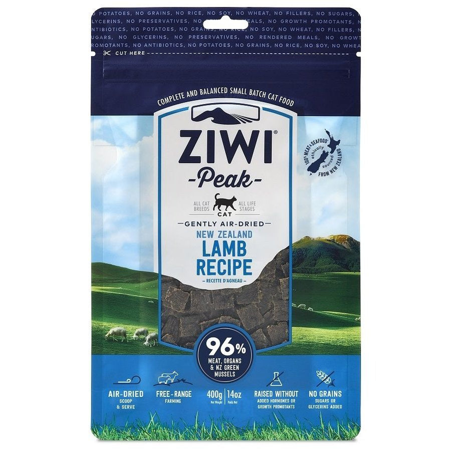 Ziwipeak 巔峰貓糧 - 風乾脫水 無穀物 - 羊肉配方