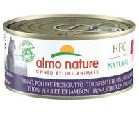 Almo Nature 貓濕糧 - HFC - 雞肉火腿吞拿魚配方 150g