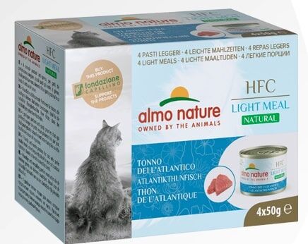 Almo Nature 健怡貓罐頭 -HFC- 大西洋吞拿魚配方 (50g x 4)