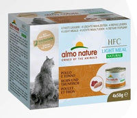 Almo Nature 健怡貓罐頭 -HFC- 吞拿魚雞肉配方 (50g x 4)