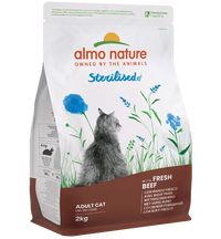 Almo Nature 貓乾糧 - 絕育 - 牛肉米飯配方 2kg