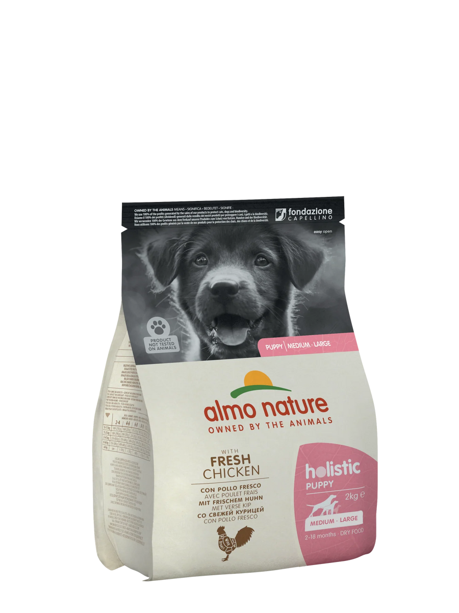 Almo Nature 狗乾糧 - Holistic 小型 幼犬- 雞肉配方 2kg