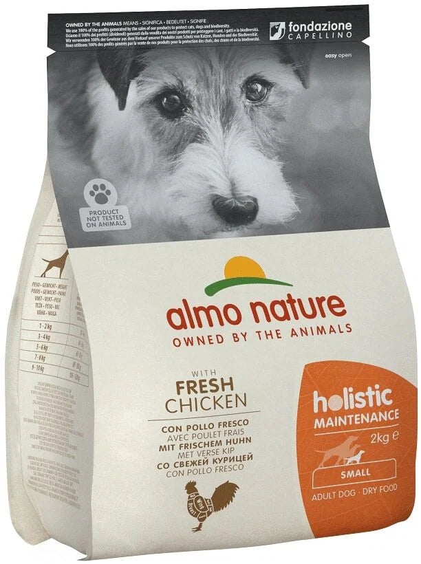 Almo Nature 狗乾糧 - Holistic 小型犬 - 雞肉配方 2kg