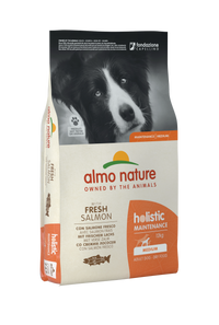 Almo Nature 狗乾糧 - Holistic 中大型犬 - 三文魚配方 12kg